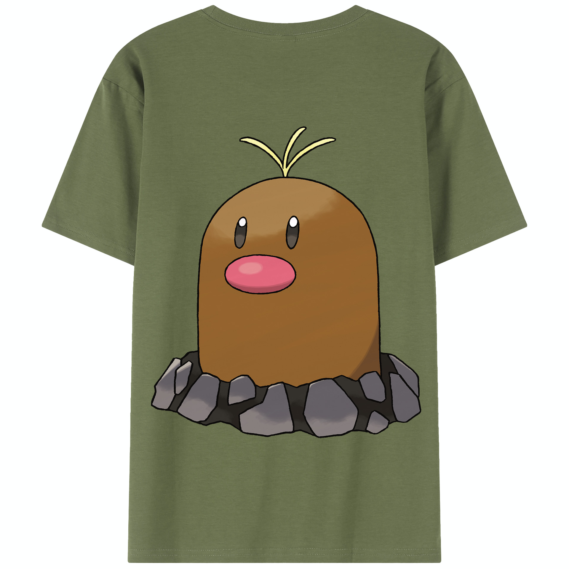 （画像用） ポケットモンスター Pokémon 綿100％半袖Tシャツ（背面プリント）
